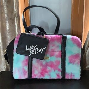 NWT Betsey Johnson Lb Charlie Weekender Duffel bag